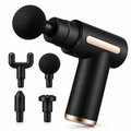 Deep Tissue Massage Gun – Portable Muscle Massager with 4 Massage Heads