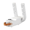 Electric shoe dryer with a timer and temperature control.
