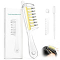 Refillable Hair Oil Applicator Comb, Refillable Scalp Massager