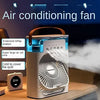 Portable Air Cooler Fan with Humidifier & LED Light