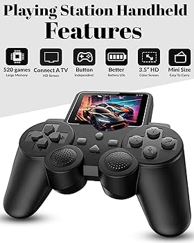 DXP S10 Handheld Game Console for Kids, 520 Retro Games