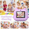 Kids Instant Print Camera with 2.5K Video