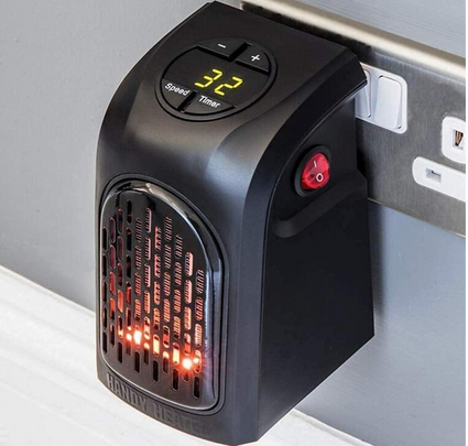 Portable Room Heater, 400W with LED Display