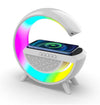 3-in-1 G-Shape LED Bluetooth Speaker with Wireless Charger