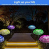 Jellyfish Solar Garden Light with Metal Stand (Multicolour)