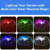 Jellyfish Solar Garden Light with Metal Stand (Multicolour)