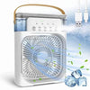 Portable Air Cooler Fan with Humidifier & LED Light